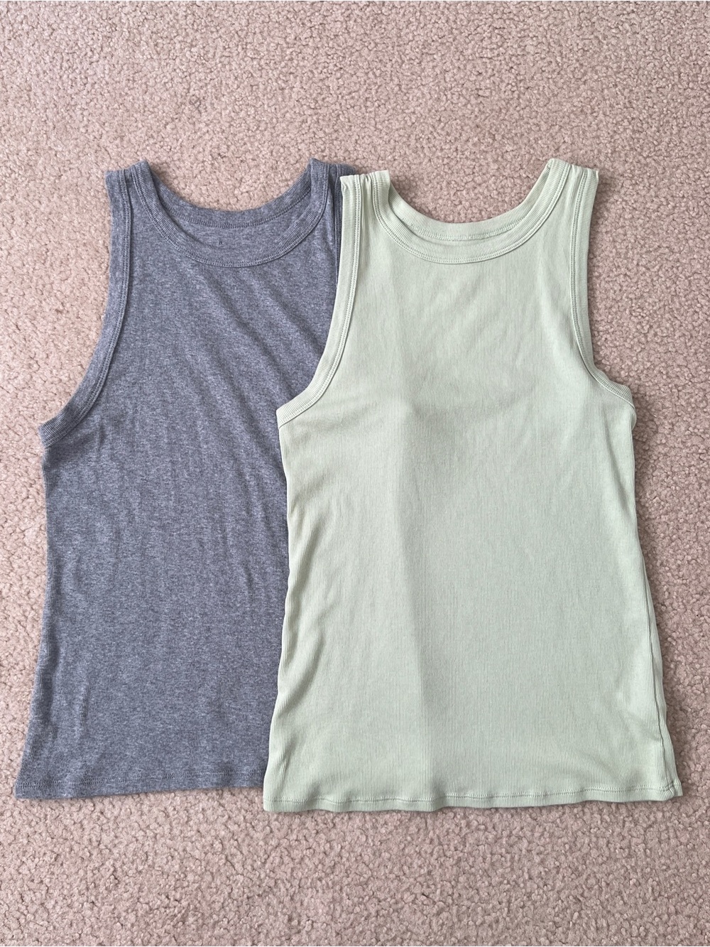 A New Day Ribbed Tank Top Set